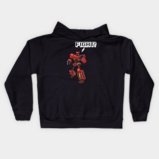 Pixel Art Anime Robot Kids Hoodie